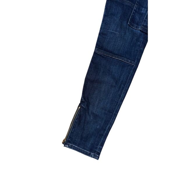 Vince Cargo Dark Wash Ankle Zipper Bottom Jeans - Size 28” - Picture 3 of 10